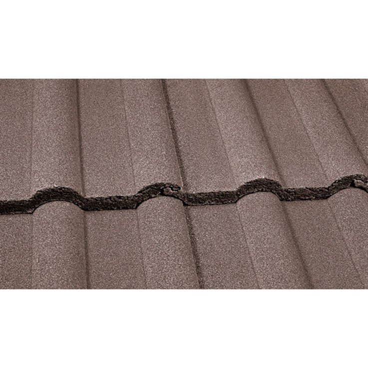 Marley Double Roman Tile Antique Brown